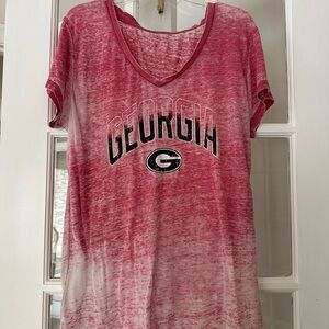 Red Georgia Graphic T-Shirt